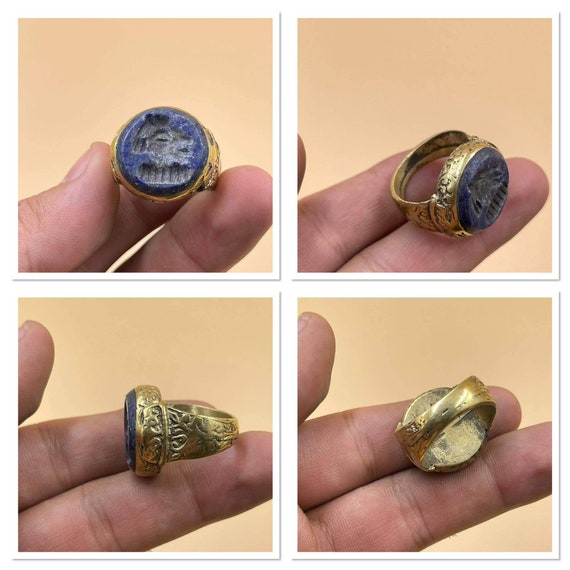 Lovely Ancient Near Eastern Old Lapis Lazuli Stone