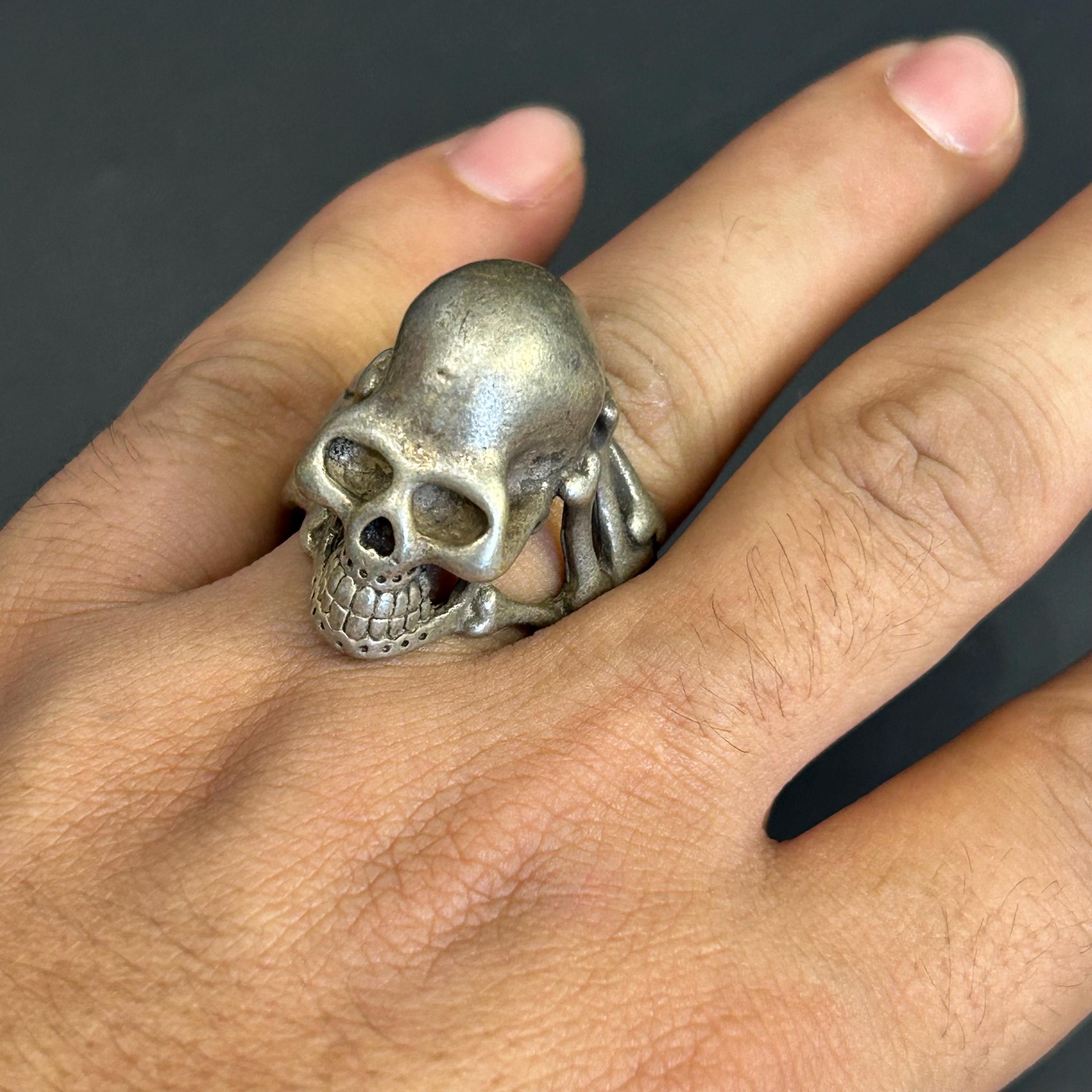 Tibetan Skull Ring - Etsy Canada