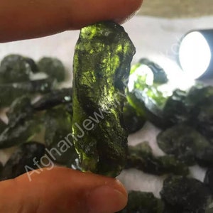 100% Natural Certified Moldavite/ Genuine Moldavite From Czech Republic/ Raw Moldavite Tektite/ Authentic Moldavite/ Czech Moldavite