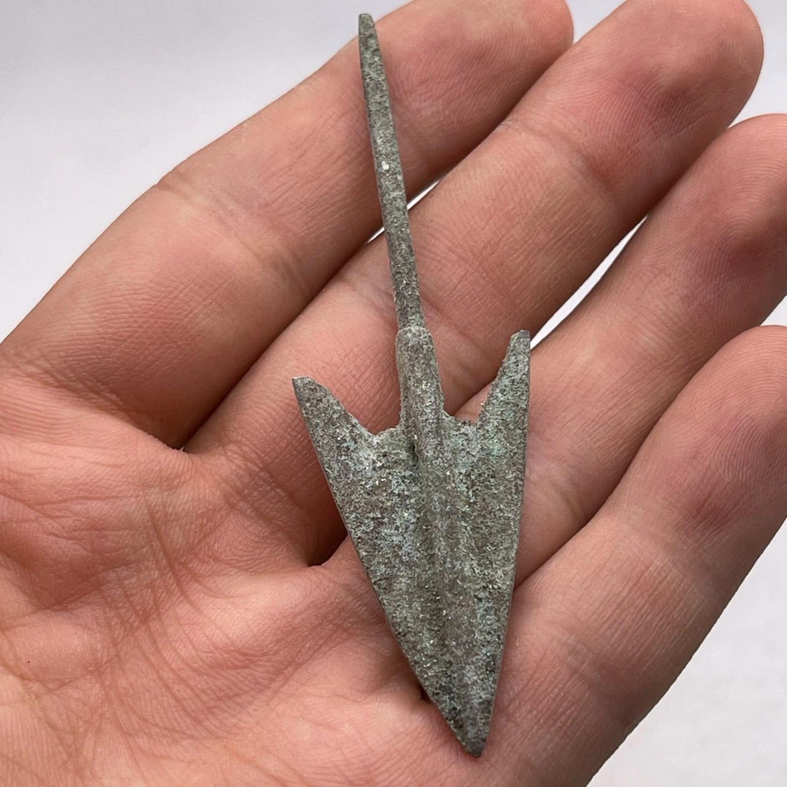 Ancient Roman Bronze Arrowhead: Rare War Relic - Etsy