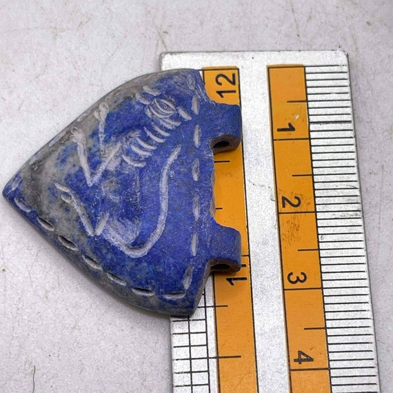 Stunning Ancient Sassanian Old Lapis Lazuli Stone… - image 4