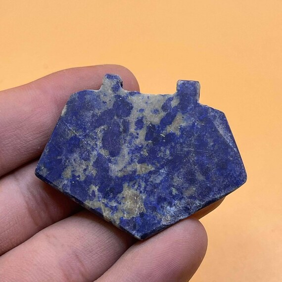 Lovely Ancient Old Lapis Lazuli Stone 2 Animal En… - image 6