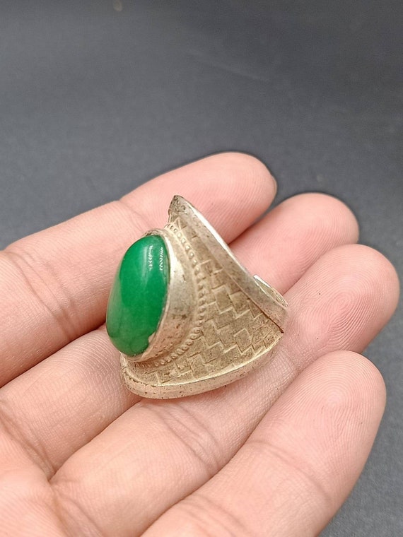 Wonderful Ancient Antique Lovely Jade Stone Uniqu… - image 8