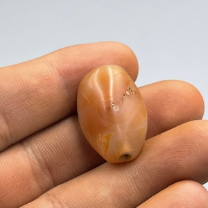 Ancient Near Eastern Carnelian Agate Bead: Rare Stone