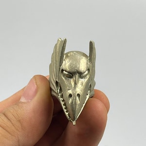 Vintage Bronze Beast Ring: Near Eastern Style