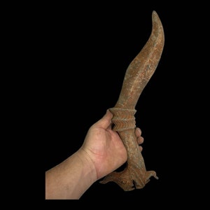 Autentica spada unica in bronzo antico antico romano con bellissimo manico a testa di drago raro, spada autentica, spada antica, spada regalo