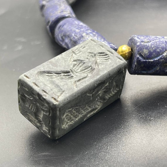 Super Ancient Lapis Lazuli Stone And Old Jade Sto… - image 7