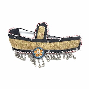 Handmade Afghan Matha Patti: Vintage Ethnic Headpiece