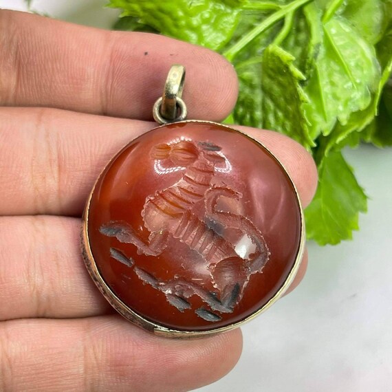 Excellent Ancient Near Eastern Old Carnelian Agat… - image 7