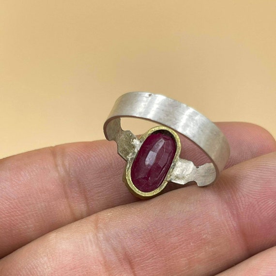 Unique Ancient Old Ruby Stone Roman King Engravings R… - Gem