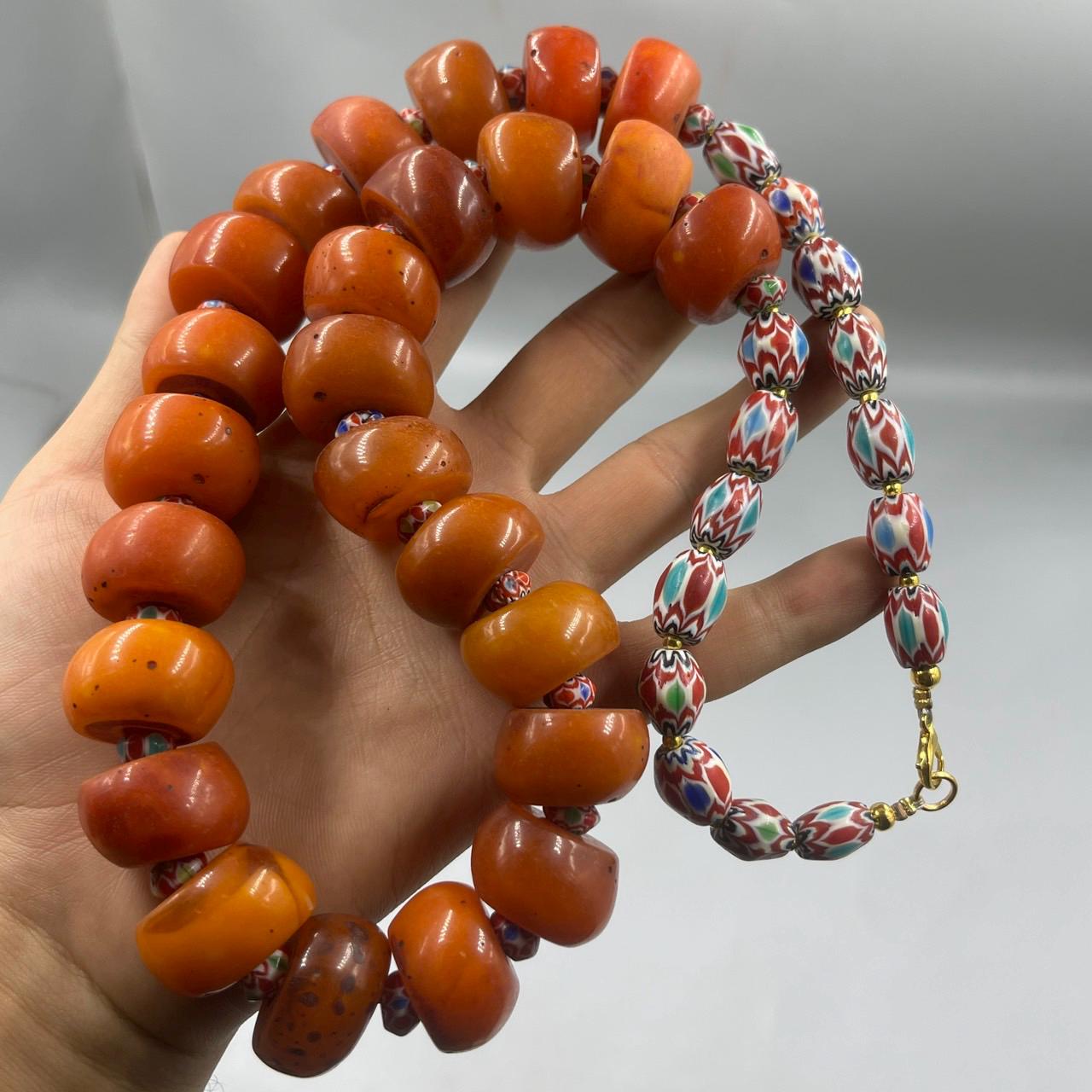 Super Ancient Natural Copper Old Unique Beads With Vintage African