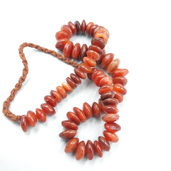 Lovely Authentic Ancient Old African Carnelian Ag… - image 4