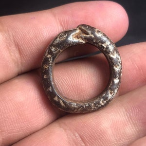 Seal Ring Roman Style Handmade Bronze Ring Ancient Bronze Vintage Antique Look 