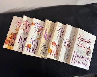 Danielle Steel First Edition Book Club Books -CHOICE - Vintage Copies Danielle Steel - The Promise-Loving-Once in a Lifetime-The Promise