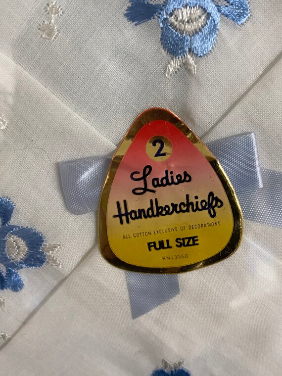 Vintage Fruit of the Loom Ladies Handkerchiefs in… - image 7