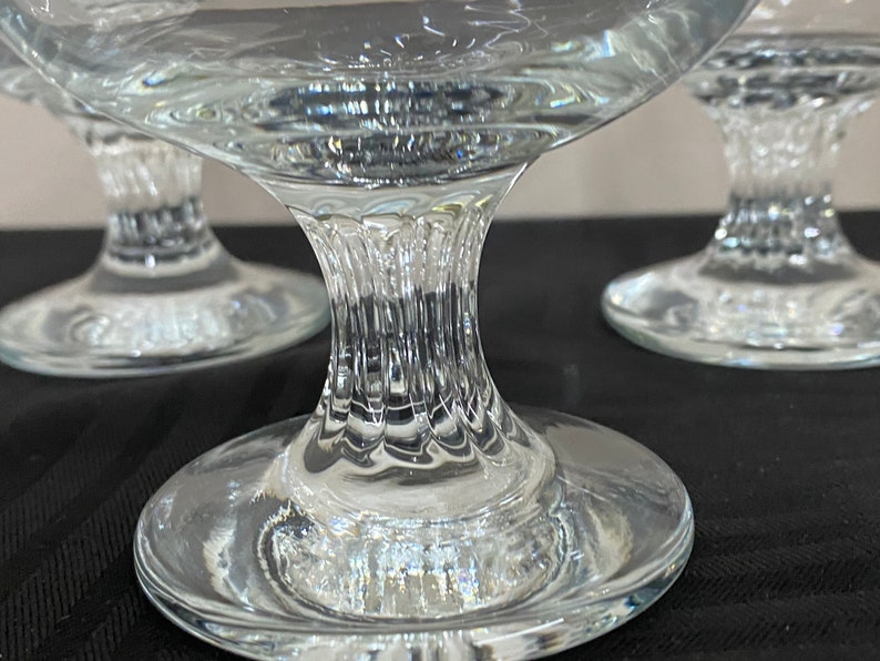 24 carat gold trim Vintage Valencia Stemmed Glasses