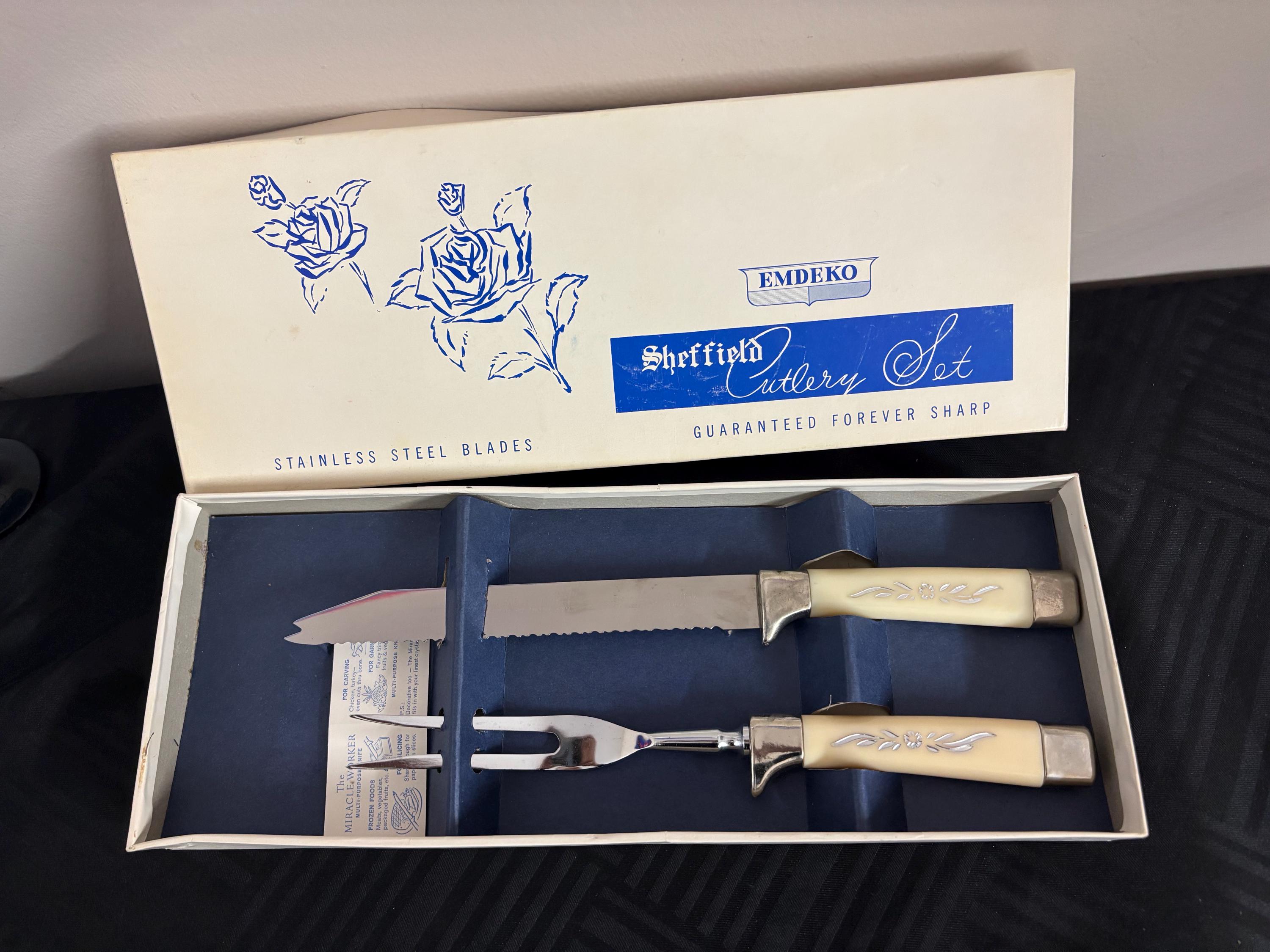 Regent Sheffield Cutlery Set /vintage Emdeko - the Miracle Worker