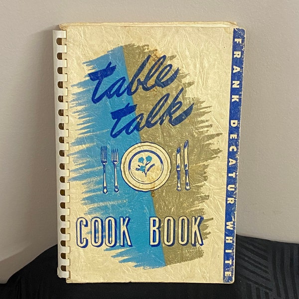 Table Talk Cook Book Etsy