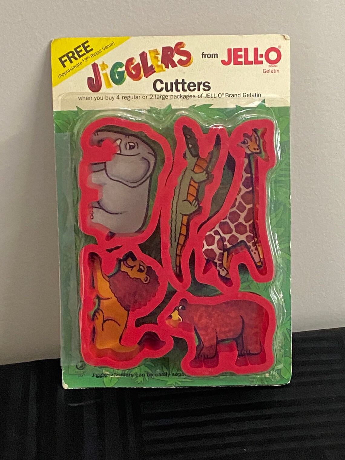 Jello Jigglers Cutters 1990s NOS Jigglers Animal | Etsy