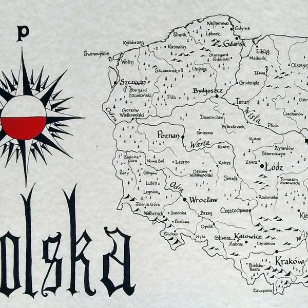 Poland map