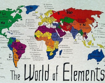 Periodic Table map