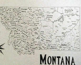 Montana map