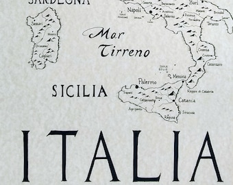 Italy map