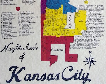 Kansas City neighborhoods map