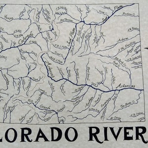 Colorado Rivers map