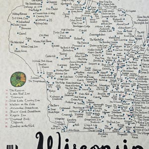 Wisconsin Supper Clubs map REVISED 2026
