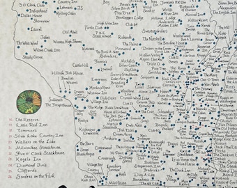 Wisconsin Supper Clubs map REVISED 2026