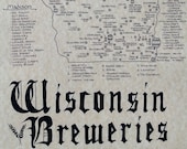 Map Of Breweries In Wisconsin
