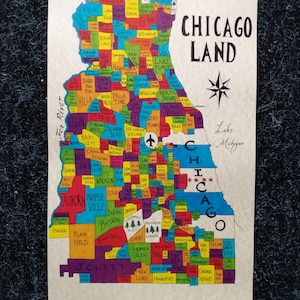 Chicago suburbs map Chicagoland