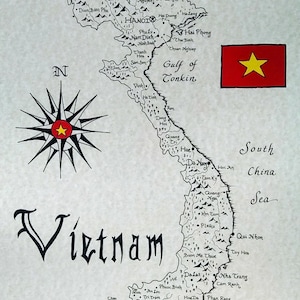 Vietnam map