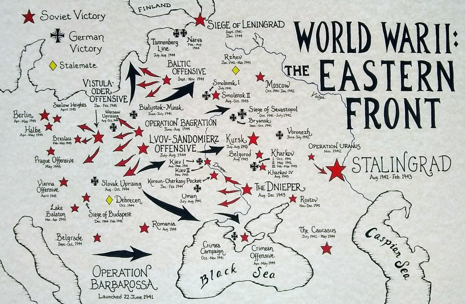 1943 Map Ww2