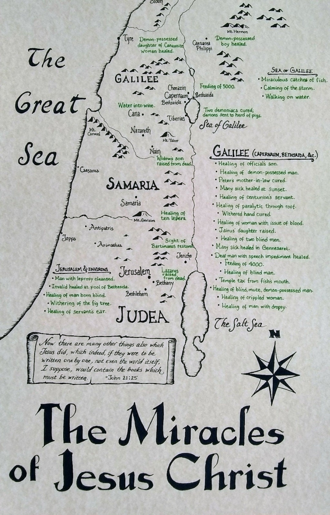 Capernaum map