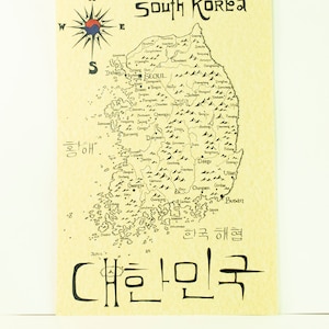 South Korea map