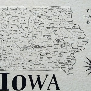 Iowa Map