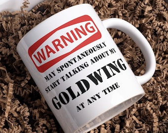 "Honda Goldwing Tasse - Perfektes Geschenk für Reifen ""Honda Fanatiker"" , Motorradliebhaber & Enthusiasten - Lustiges Zitat - Ideal für Geburtstage."