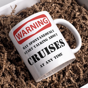 Cruise Lover Gift - Humorous Cruise-Themed Mug for Cruising Enthusiasts & Travel Fans, Perfect Present for Sailors