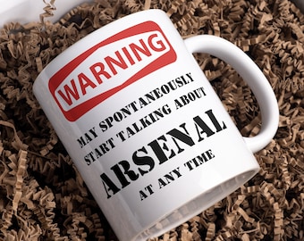 Arsenal Mug - Perfect Gift for Any Gunners Fan, Unique Arsenal Fan Souvenir, Football Coffee Cup