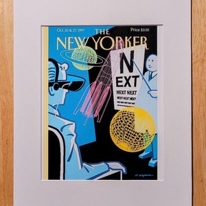 New Yorker Magazine Cover Farsighted by Art Spiegelman October 20 & 27, 1997 image 1