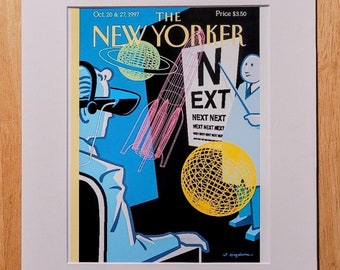 New Yorker Magazine Cover - Farsighted by Art Spiegelman - October
