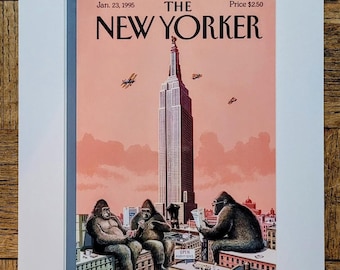 New Yorker Magazine Cover - King Kong - Open Auditions