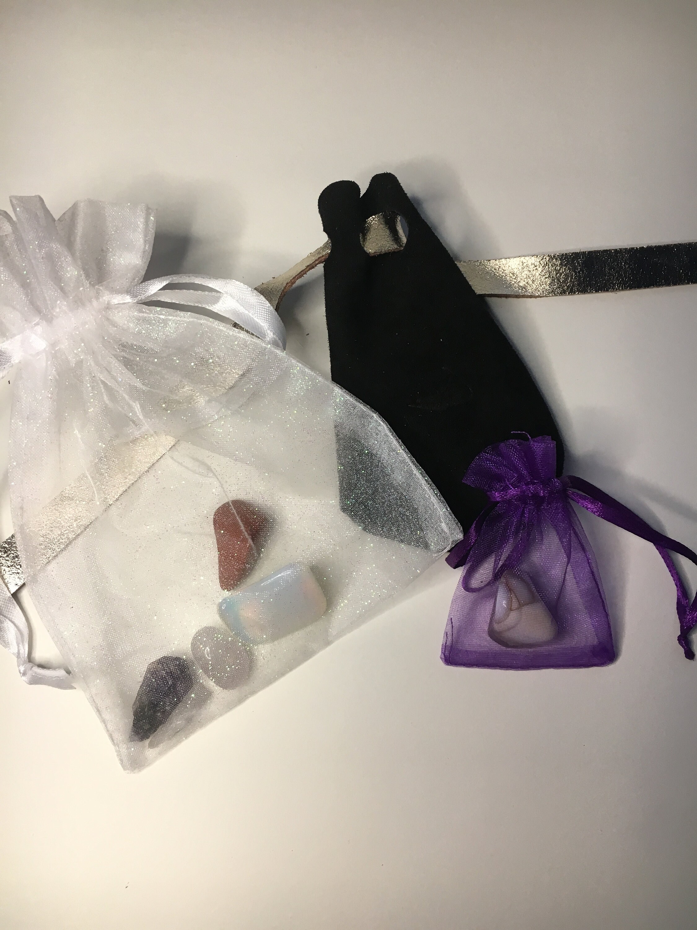 random crystal bag
