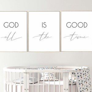 God is Good All the Time Wall Printable Set of 3,divine/spiritual ...