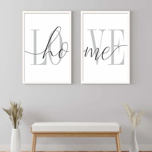 home love printable wall art,entryway sign,home poster,above sofa print,minimal poster,housewarming gift,living/dining poster,bedroom print
