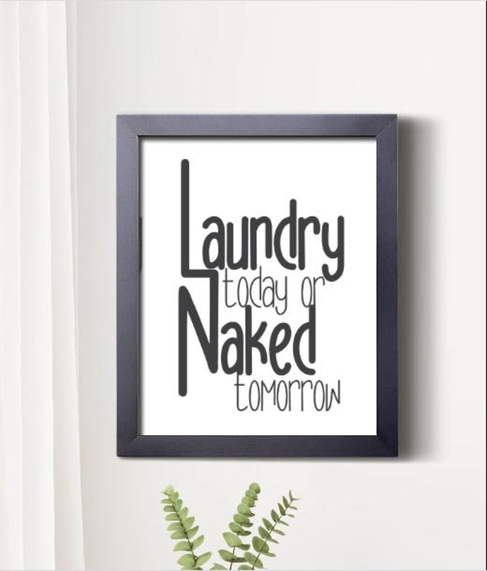 Wäsche heute nackt morgen lustige Wäschezimmer Schilder | Etsy