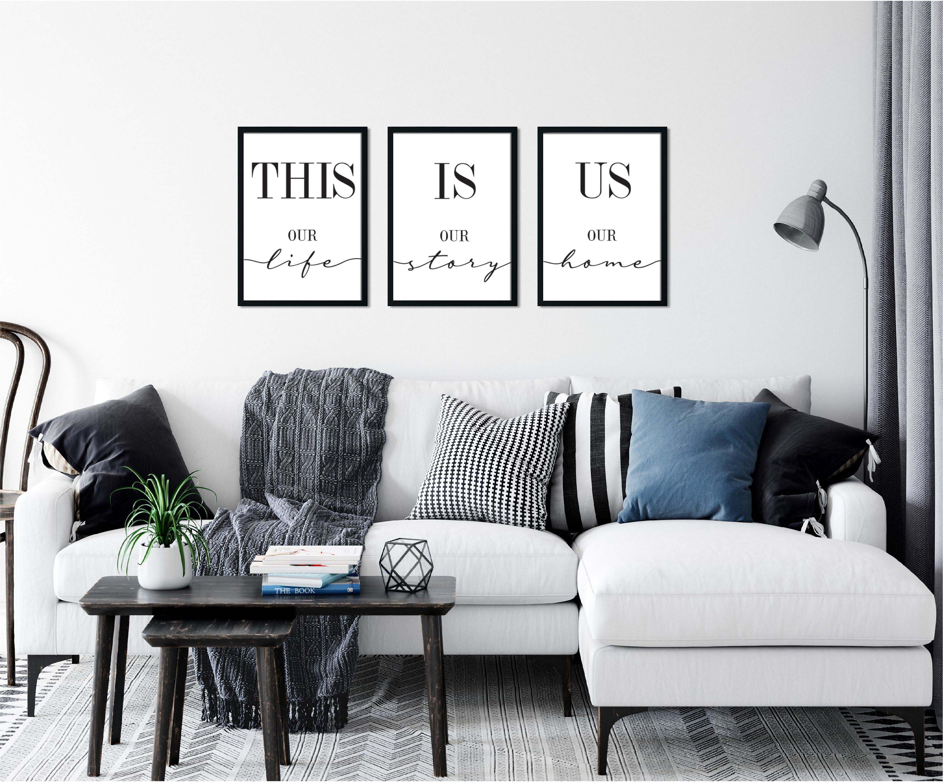 This is Us Our Life Our Story Our Home Printable Set of 3,living/family ...