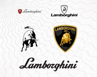 Lamborghini Logo Svg Etsy